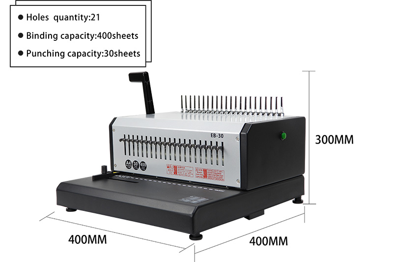 Comb Binder EB-30 Size